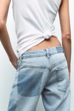 Sale JEANS TRF SLOUCHY CURVE LEG Mujer Jeans