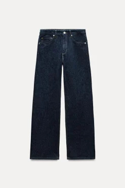 Fashion JEANS TRF SLOUCHY WIDE LEG TIRO MEDIO Mujer Jeans