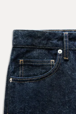 Fashion JEANS TRF SLOUCHY WIDE LEG TIRO MEDIO Mujer Jeans