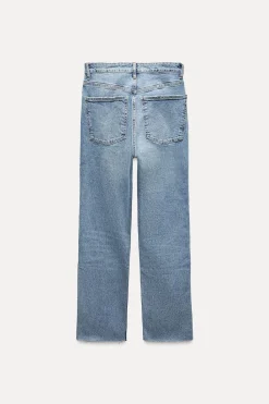 Clearance JEANS TRF STOVE PIPE TIRO ALTO Mujer Jeans