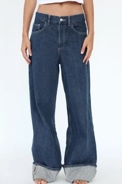 Online JEANS TRF WIDE LEG TIRO ALTO Mujer Jeans