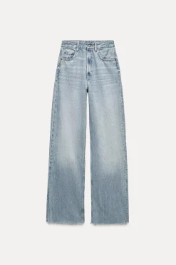 Online JEANS TRF WIDE LEG TIRO ALTO Mujer Jeans