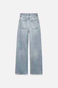 Online JEANS TRF WIDE LEG TIRO ALTO Mujer Jeans