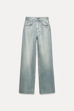 Best JEANS TRF WIDE LEG TIRO ALTO FULL LENGTH Mujer Jeans