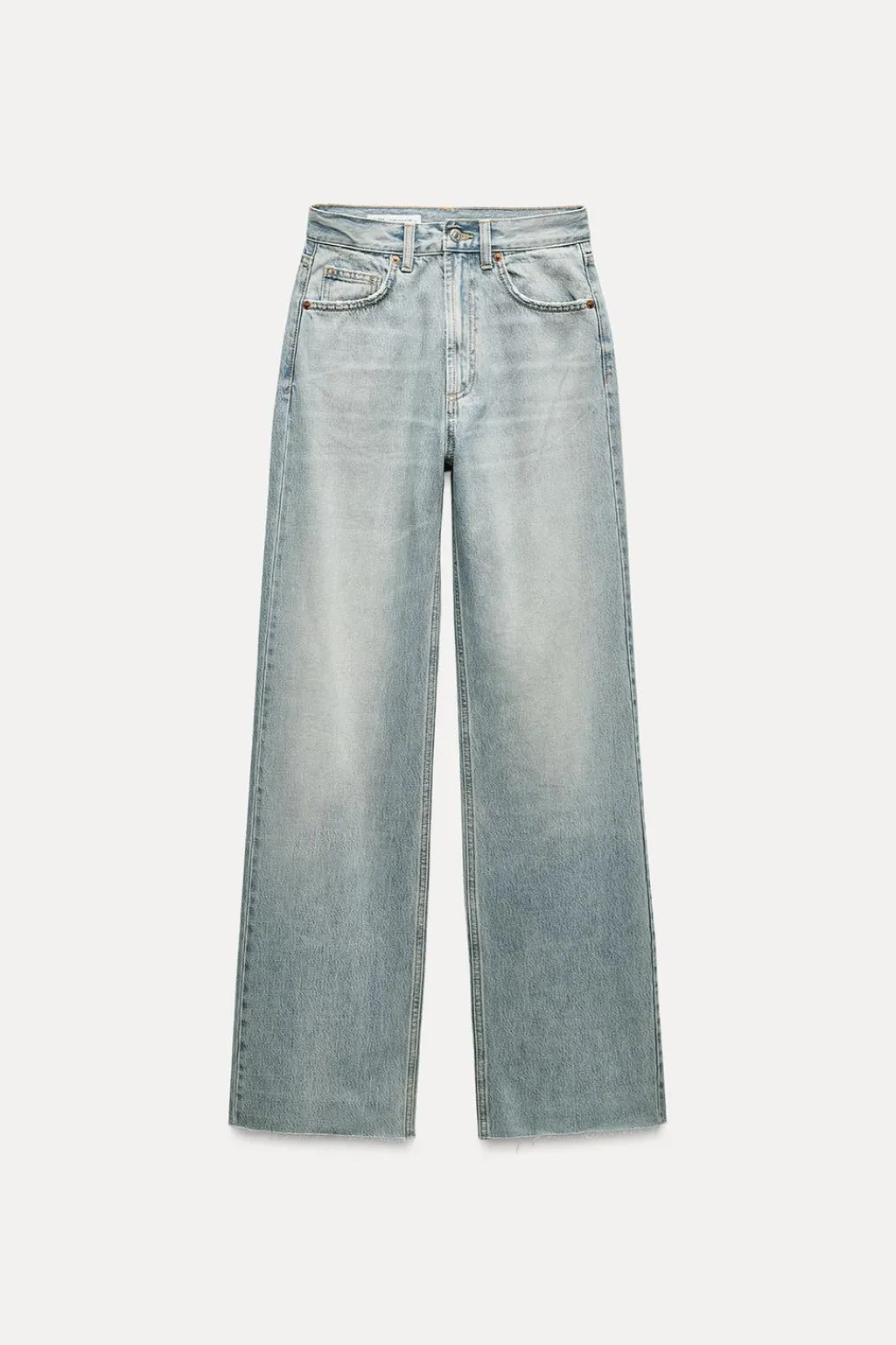 Best JEANS TRF WIDE LEG TIRO ALTO FULL LENGTH Mujer Jeans