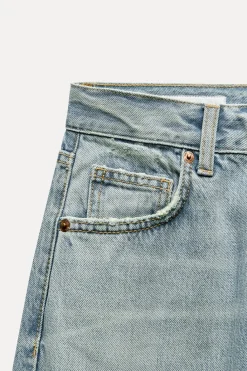 Best JEANS TRF WIDE LEG TIRO ALTO FULL LENGTH Mujer Jeans