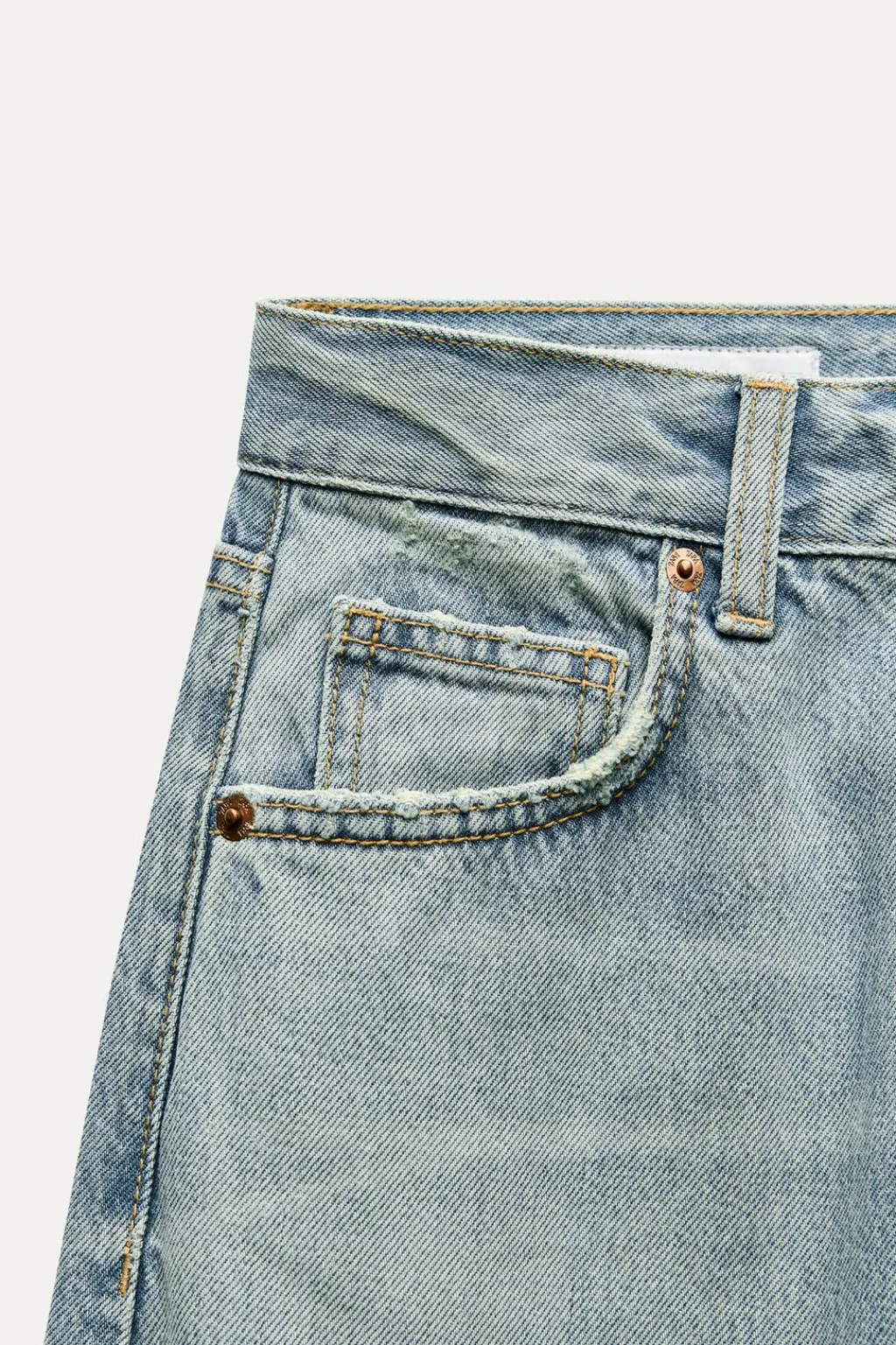 Best JEANS TRF WIDE LEG TIRO ALTO FULL LENGTH Mujer Jeans