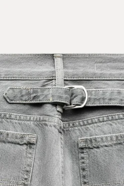 Discount JEANS TRF WIDE LEG TIRO ALTO TRABILLA Mujer Jeans