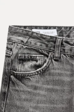 Online JEANS TRF WIDE LEG TIRO BAJO Mujer Jeans