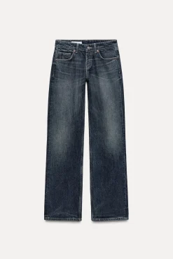 Best JEANS TRF WIDE LEG TIRO BAJO Mujer Jeans