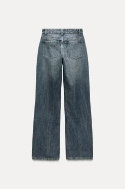 New JEANS TRF WIDE LEG TIRO MEDIO FULL LENGTH Mujer Jeans