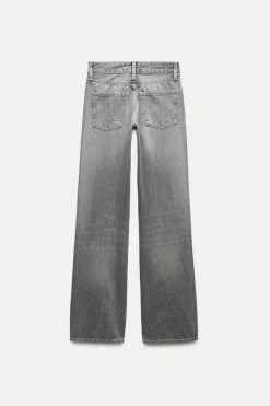 New JEANS TRF WIDE LEG TIRO MEDIO Mujer Jeans