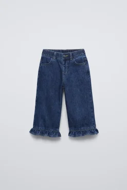 Niños ZARA 1½ - 6 Años·Jeans / Denim|6 - 18 Meses·Pantalones / Leggings<JEANS VOLANTES