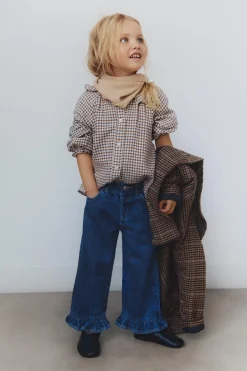 Niños ZARA 1½ - 6 Años·Jeans / Denim|6 - 18 Meses·Pantalones / Leggings<JEANS VOLANTES