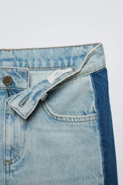 Niños ZARA 6 - 14 Años·Jeans<JEANS WIDE LEG BANDA LATERAL