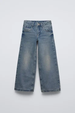 Niños ZARA 6 - 14 Años·Jeans<JEANS WIDE LEG FORRADO
