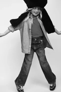 Niños ZARA 1½ - 6 Años·Jeans / Denim|1½ - 6 Años·Licencias<JEANS WIDE LEG HELLO KITTY ©