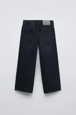 Niños ZARA 6 - 14 Años·Jeans<JEANS WIDE LEG STRASS