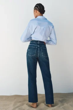 Best JEANS Z1975 DENIM RECTOS TIRO ALTO Mujer Jeans|Pantalones