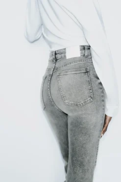 New JEANS Z1975 FLARE TIRO ALTO Mujer Jeans