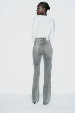 New JEANS Z1975 FLARE TIRO ALTO Mujer Jeans