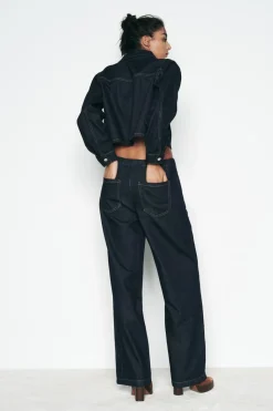 Best JEANS Z1975 JOGGER WIDE LEG TIRO ALTO Mujer Jeans