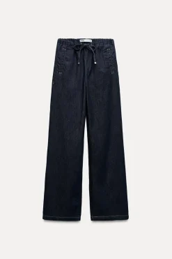 Best JEANS Z1975 JOGGER WIDE LEG TIRO ALTO Mujer Jeans