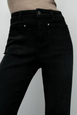 Outlet JEANS Z1975 MINI FLARE TIRO ALTO Mujer Jeans