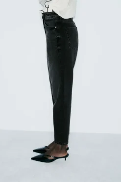 Best JEANS Z1975 MOM FIT TIRO ALTO Mujer Jeans