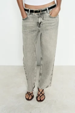Best JEANS Z1975 RECTOS CROPPED TIRO MEDIO Mujer Jeans