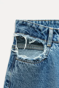 Online JEANS Z1975 RECTOS CUT OUT TIRO MEDIO Mujer Jeans