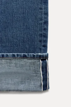 Discount JEANS Z1975 SELVEDGE LOOSE WIDE LEG TIRO MEDIO Mujer Jeans