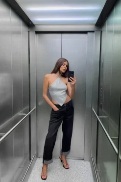 Clearance JEANS Z1975 SELVEDGE RECTO TIRO MEDIO Mujer Jeans