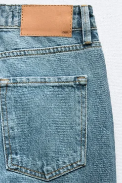 Outlet JEANS Z1975 STRAIGHT ANKLE TIRO ALTO Mujer Jeans