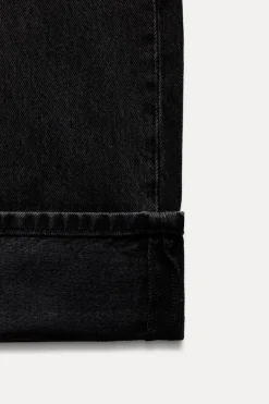 Hot JEANS Z1975 STRAIGHT TIRO ALTO VUELTA BAJO Mujer Jeans