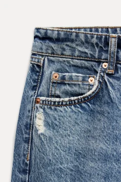 Online JEANS Z1975 STRAIGHT TIRO ALTO FULL LENGTH Mujer Jeans