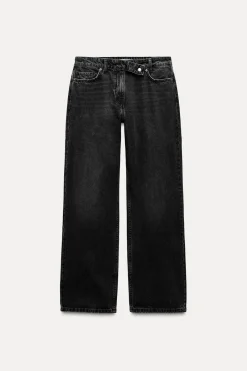 Hot JEANS Z1975 STRAIGHT TIRO ALTO FULL LENGTH Mujer Jeans