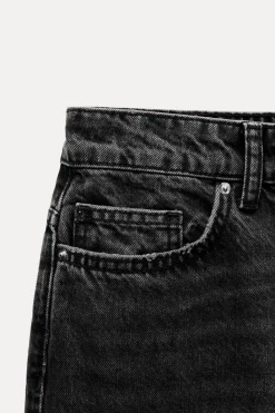 Hot JEANS Z1975 STRAIGHT TIRO ALTO FULL LENGTH Mujer Jeans