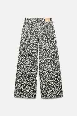 Sale JEANS Z1975 WIDE LEG ESTAMPADO ANIMAL Mujer Jeans