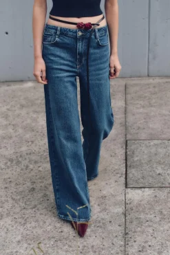Discount JEANS Z1975 WIDE LEG TIRO ALTO Mujer Jeans