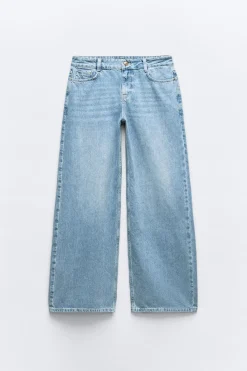 Sale JEANS Z1975 WIDE LEG TIRO MEDIO LONG LENGTH Mujer Jeans