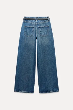 Online JEANS Z1975 WIDE LEG TIRO MEDIO CINTURÓN Mujer Jeans
