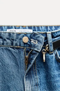 Online JEANS Z1975 WIDE LEG TIRO MEDIO CINTURÓN Mujer Jeans