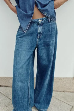 New JEANS Z1975 WIDE LEG TIRO MEDIO Mujer Jeans