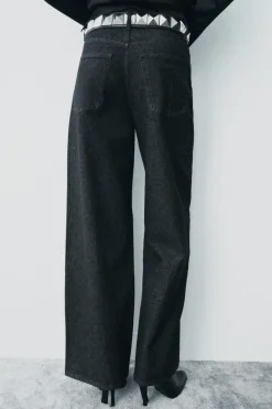 Outlet JEANS ZW COLLECTION BAGGY TIRO MEDIO Mujer Jeans