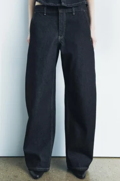 New JEANS ZW COLLECTION BALLOON TIRO MEDIO Mujer Jeans|Pantalones