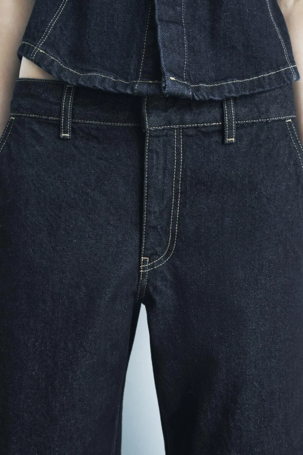 New JEANS ZW COLLECTION BALLOON TIRO MEDIO Mujer Jeans|Pantalones