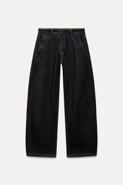New JEANS ZW COLLECTION BALLOON TIRO MEDIO Mujer Jeans|Pantalones