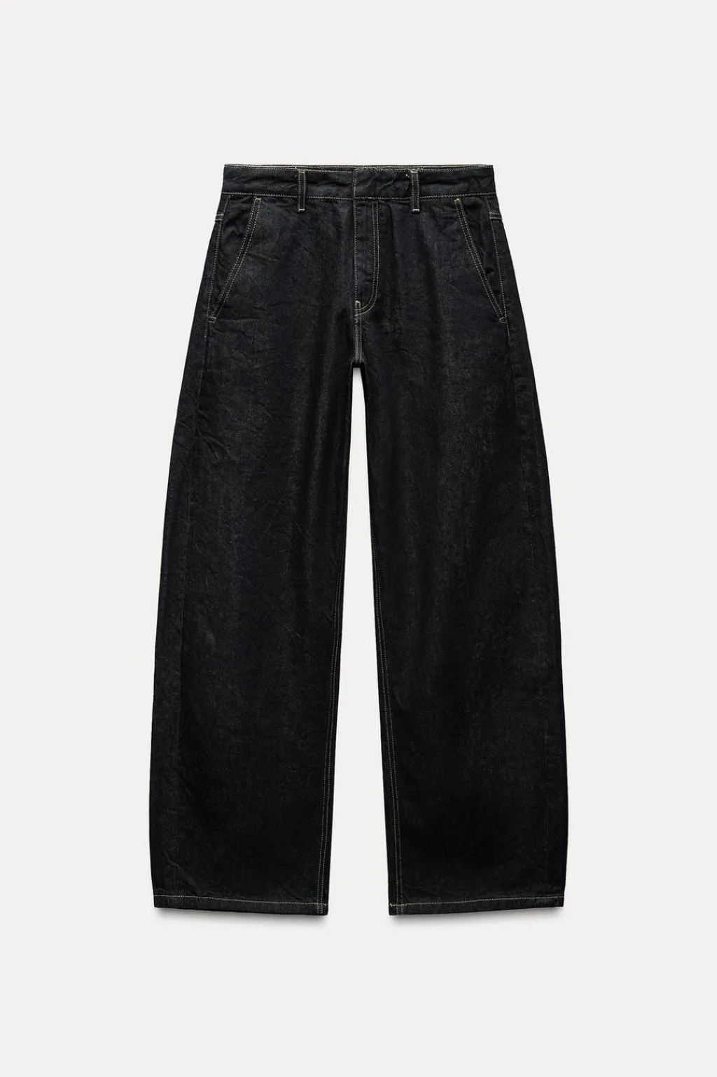 New JEANS ZW COLLECTION BALLOON TIRO MEDIO Mujer Jeans|Pantalones