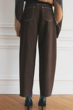 Hot JEANS ZW COLLECTION BALLOON TIRO MEDIO Mujer Jeans